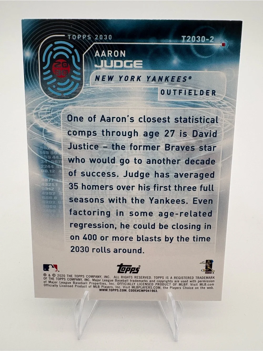 Aaron Judge Yankees 4-Card Lot 🔥 Inserts 🔥 Panini & Topps - Picture 3 of 9